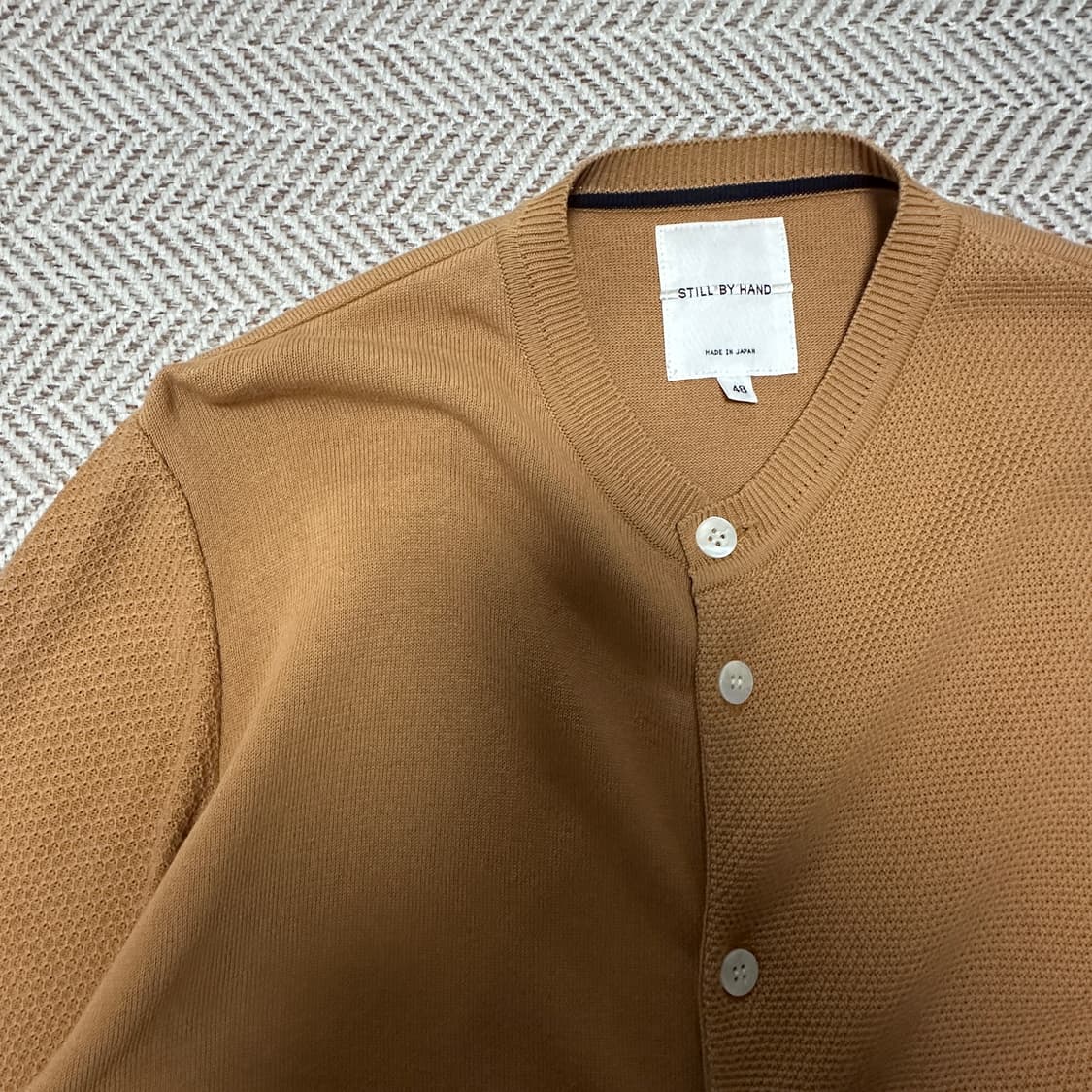 STILL BY HAND japan made cotton cardigan 상품이미지3