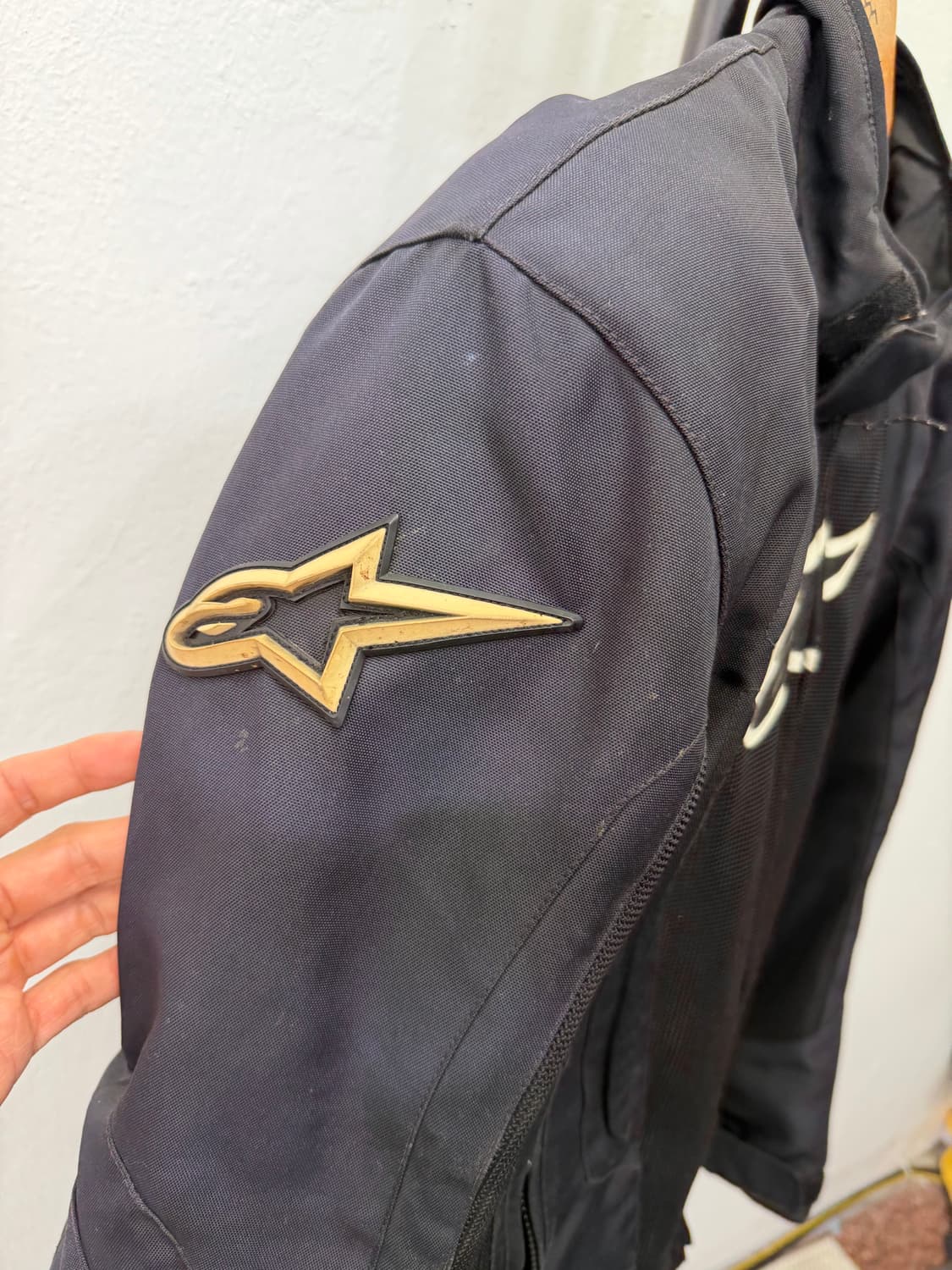 정품) 알파인스타 블랙 오토바이 바이크자켓 S 상품이미지4