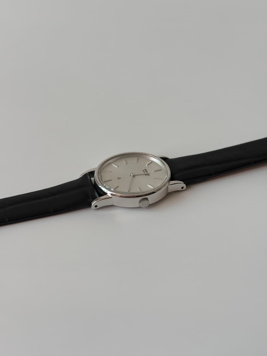 1980s Silver Oval Ladies Quartz 상품이미지4