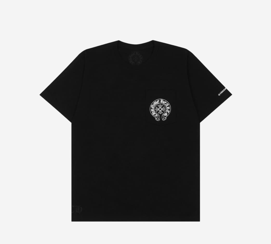 크롬하츠 반팔티 블랙 상품이미지2