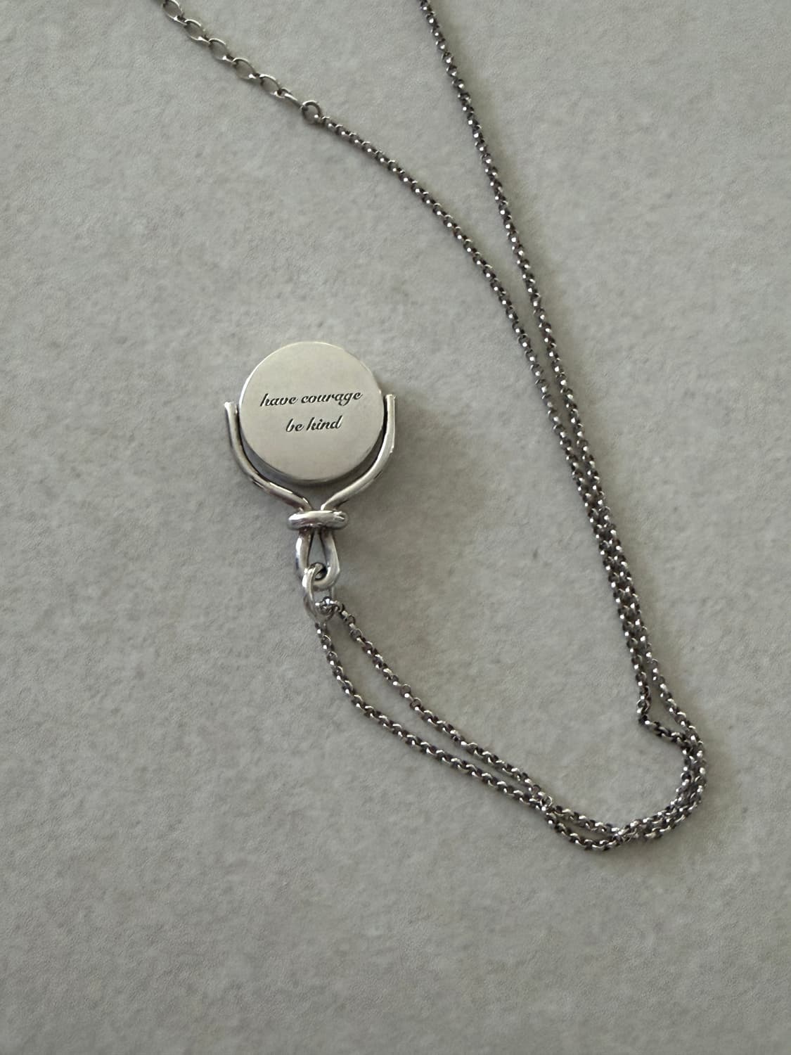 눌주얼리 원석 실버 목걸이 상품이미지4