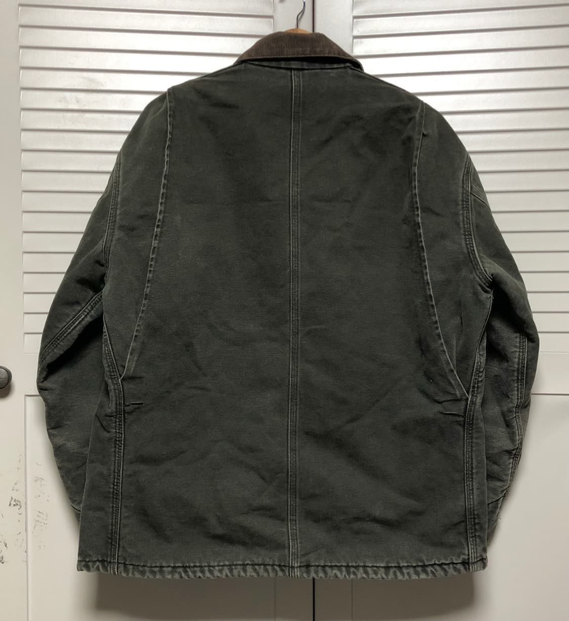 칼하트 워크 자켓 초어 CO2 워크자켓 모스그린 상품이미지3