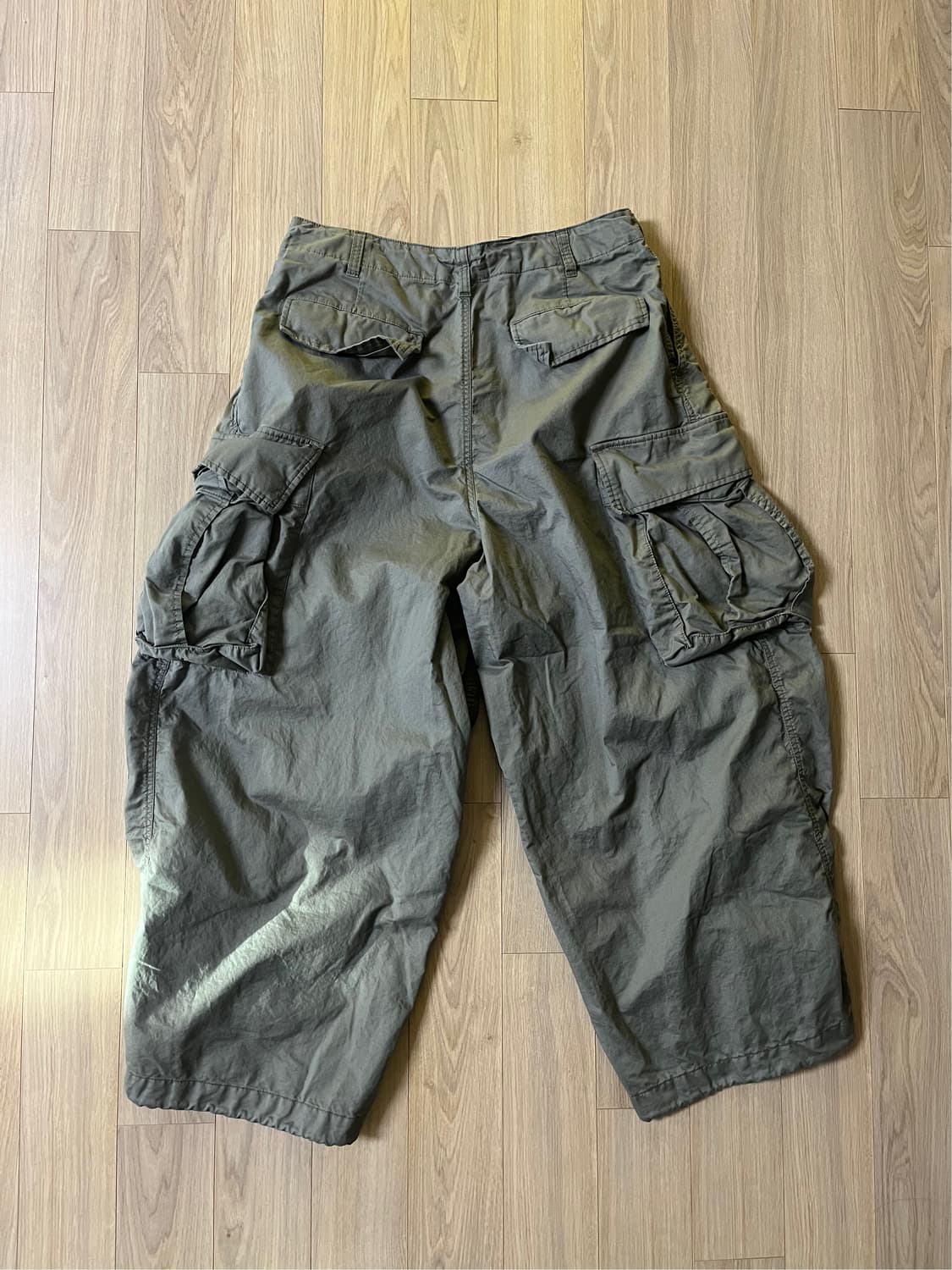 니들스 NS236 HD BDU 와이드 카고 팬츠 올리브컬러 상품이미지1