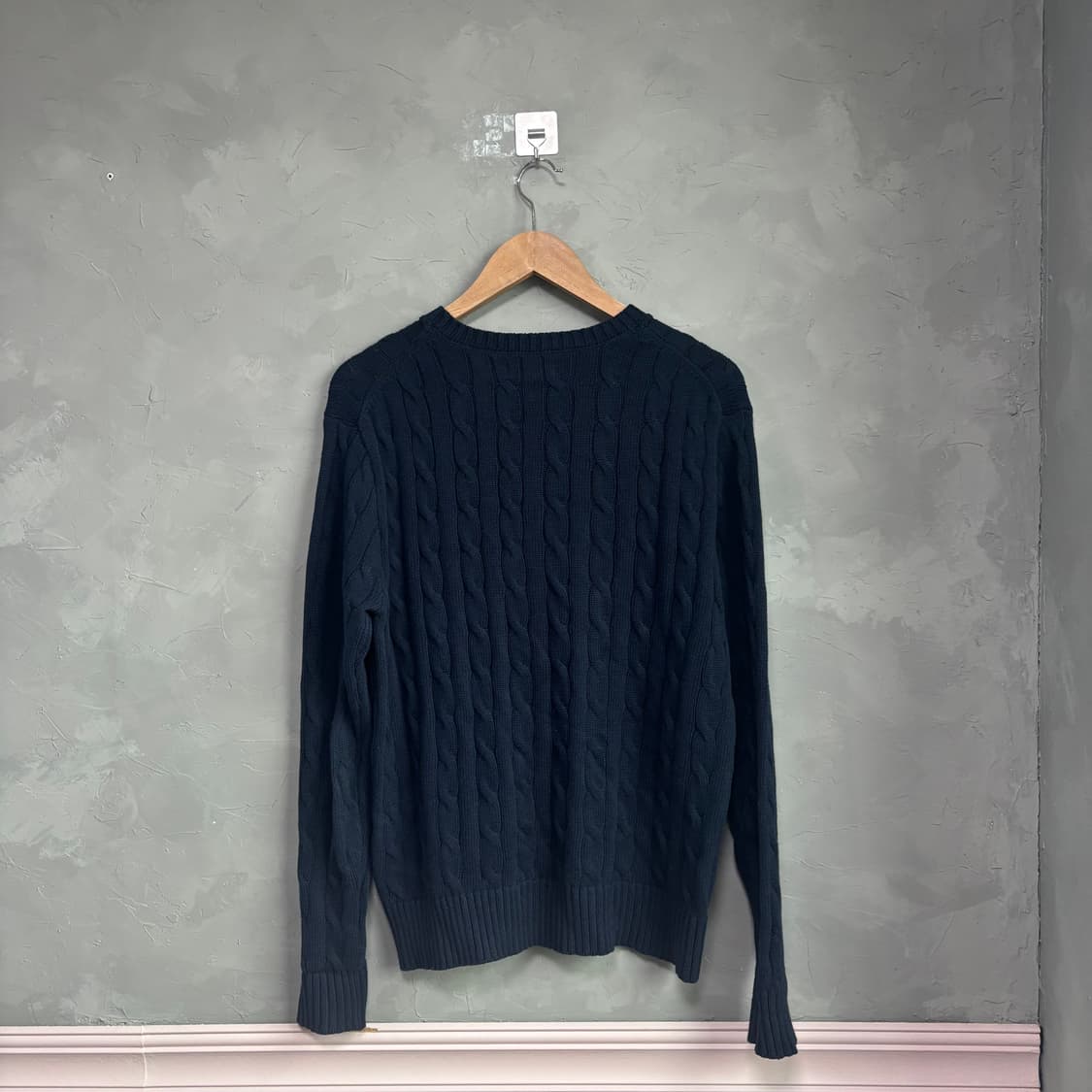 폴로 랄프로렌 꽈배기 니트 네이비 상품이미지4