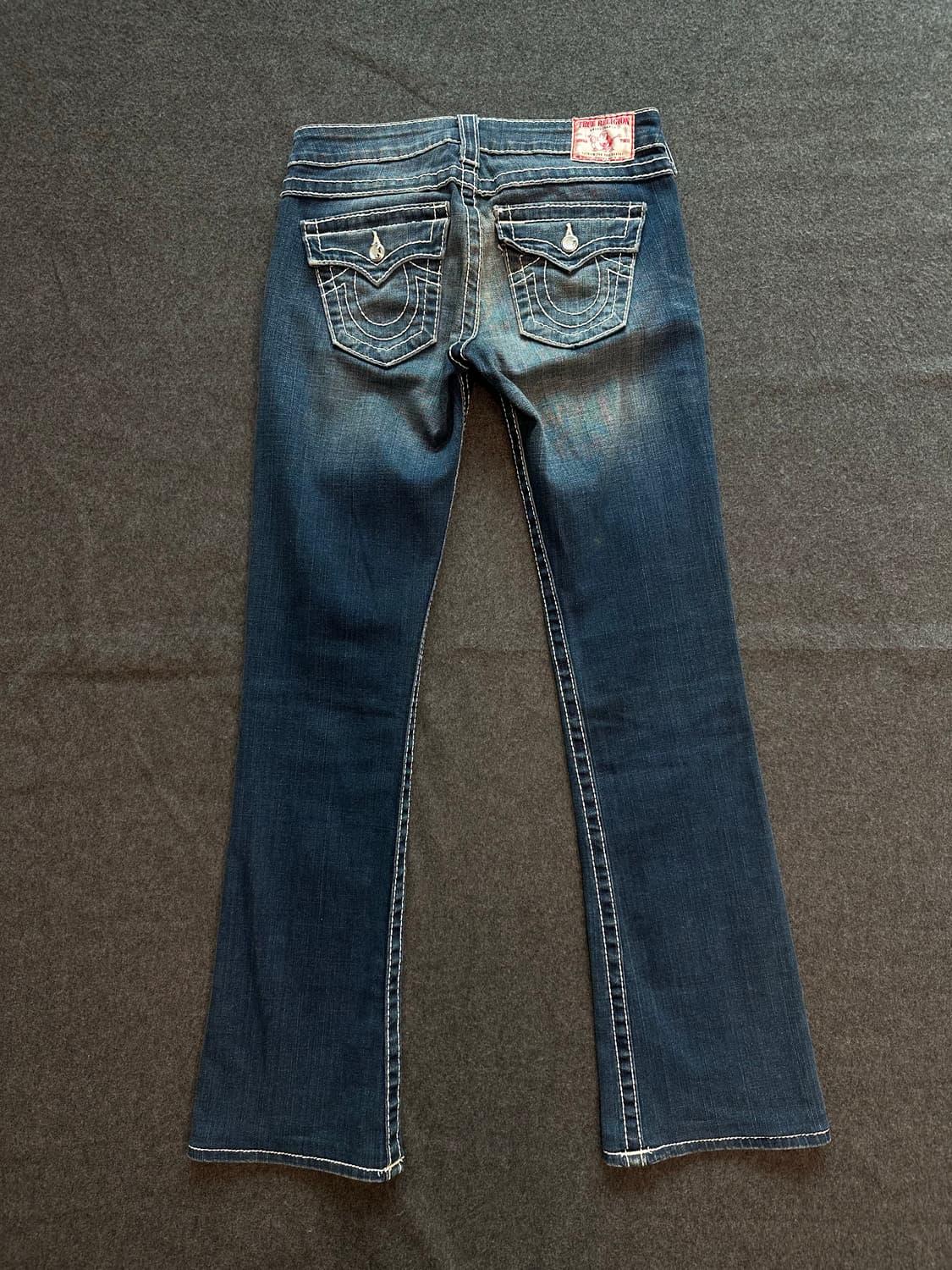 트루릴리전 DISCO BECKY BIG T 부츠컷 데님팬츠 y2k 펑크 상품이미지4