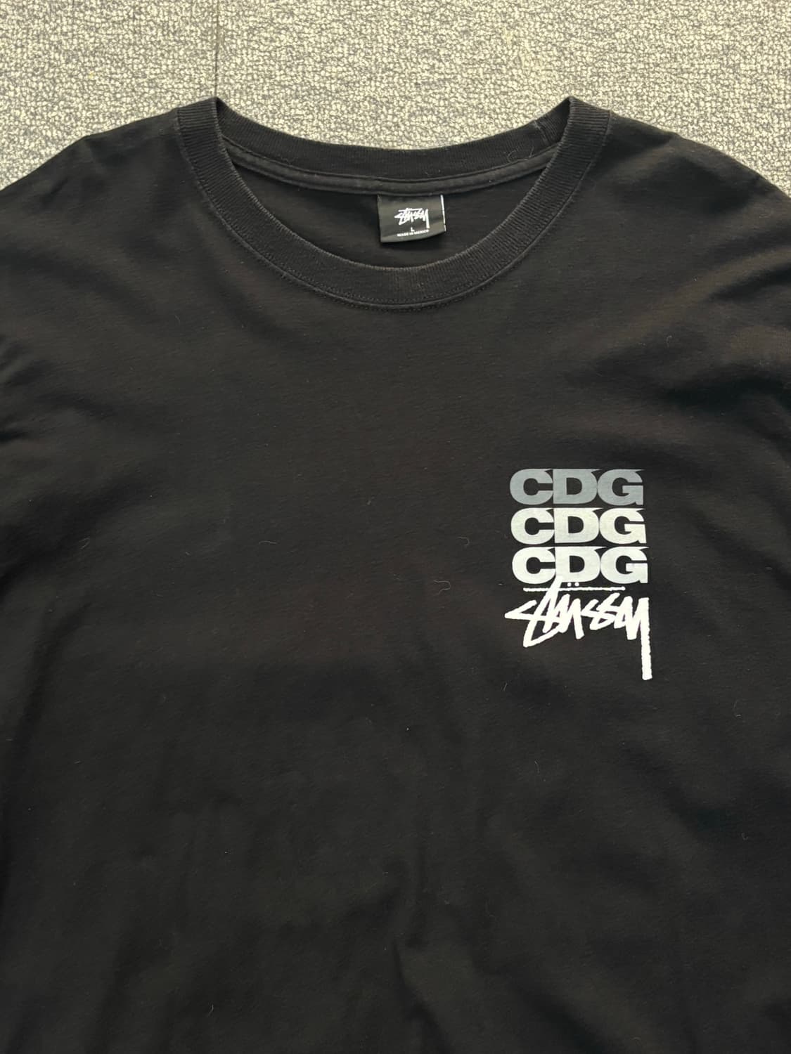 스투시 x CDG 롱슬리브 상품이미지3