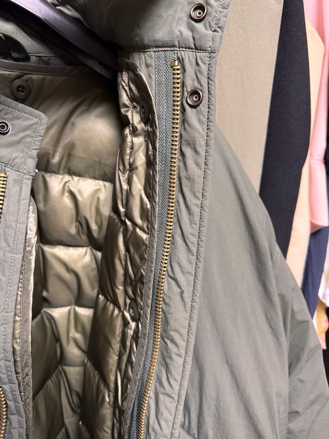 야상 오리털 롱파카 m65 상품이미지3