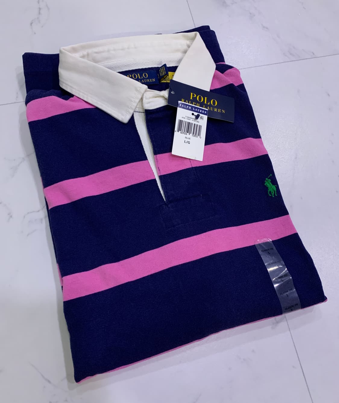 (새상품) 폴로 아이코닉 김원중 럭비셔츠 상품이미지2