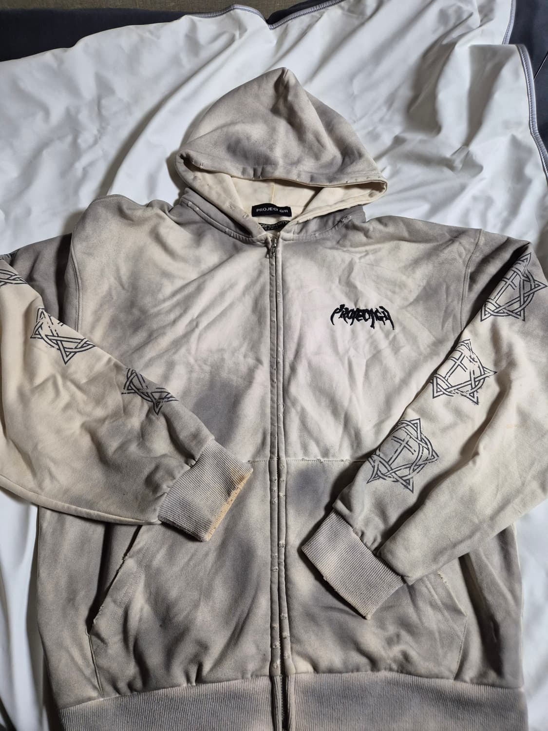 프로젝트 GR 퓨리어스 로고 아플리케 후드 사이즈1 상품이미지1