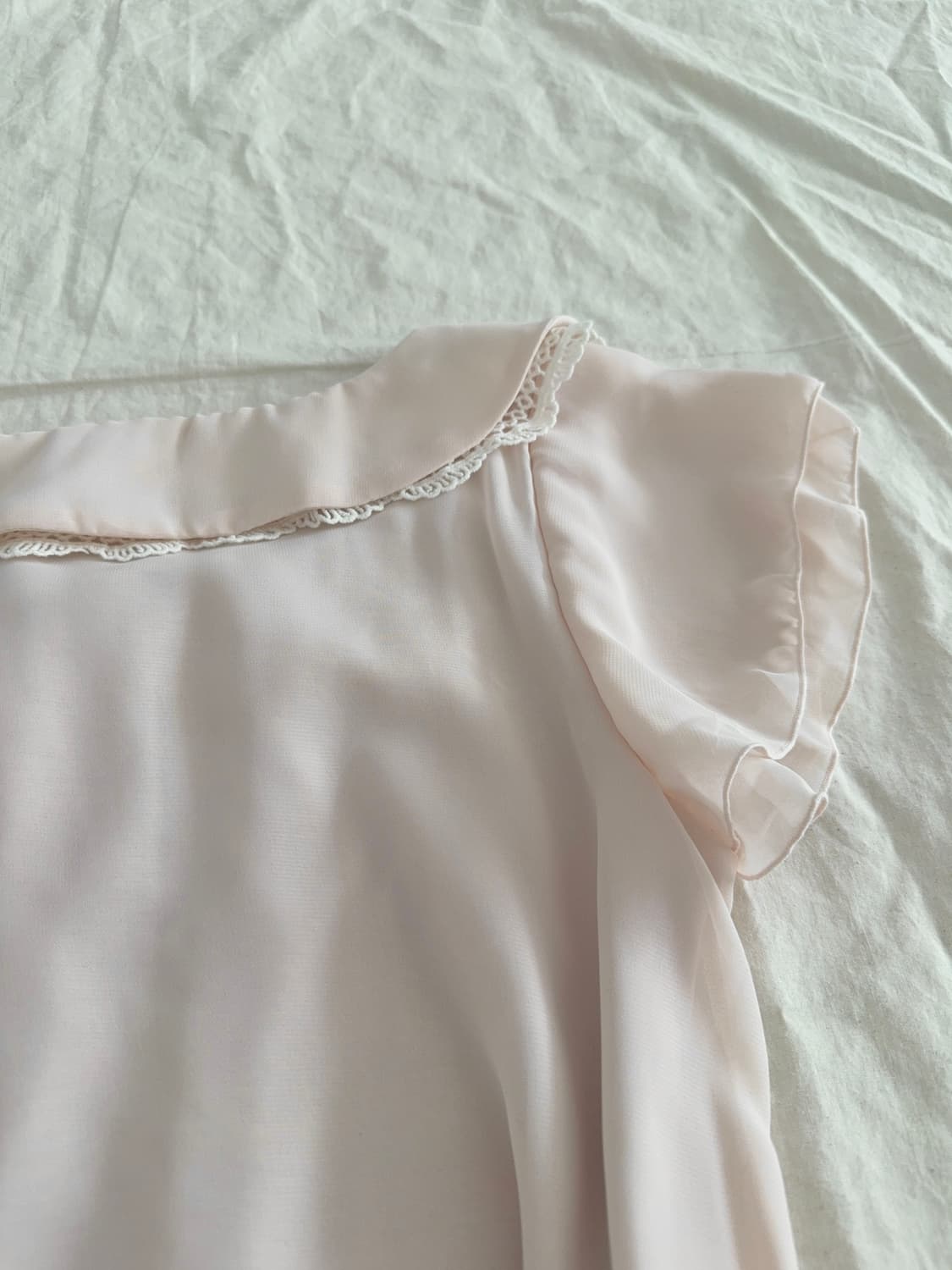 코랄 러블리 쉬폰 블라우스  상품이미지8