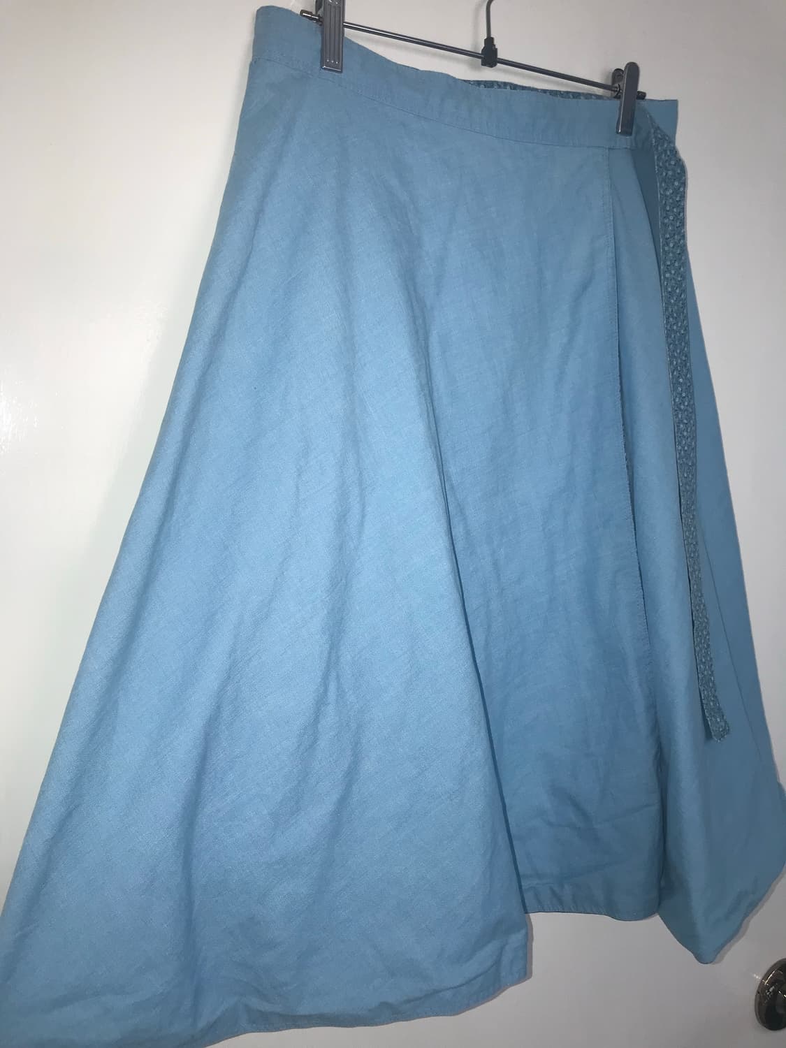 Flower Pattern Reversible Wrap Skirt 상품이미지7