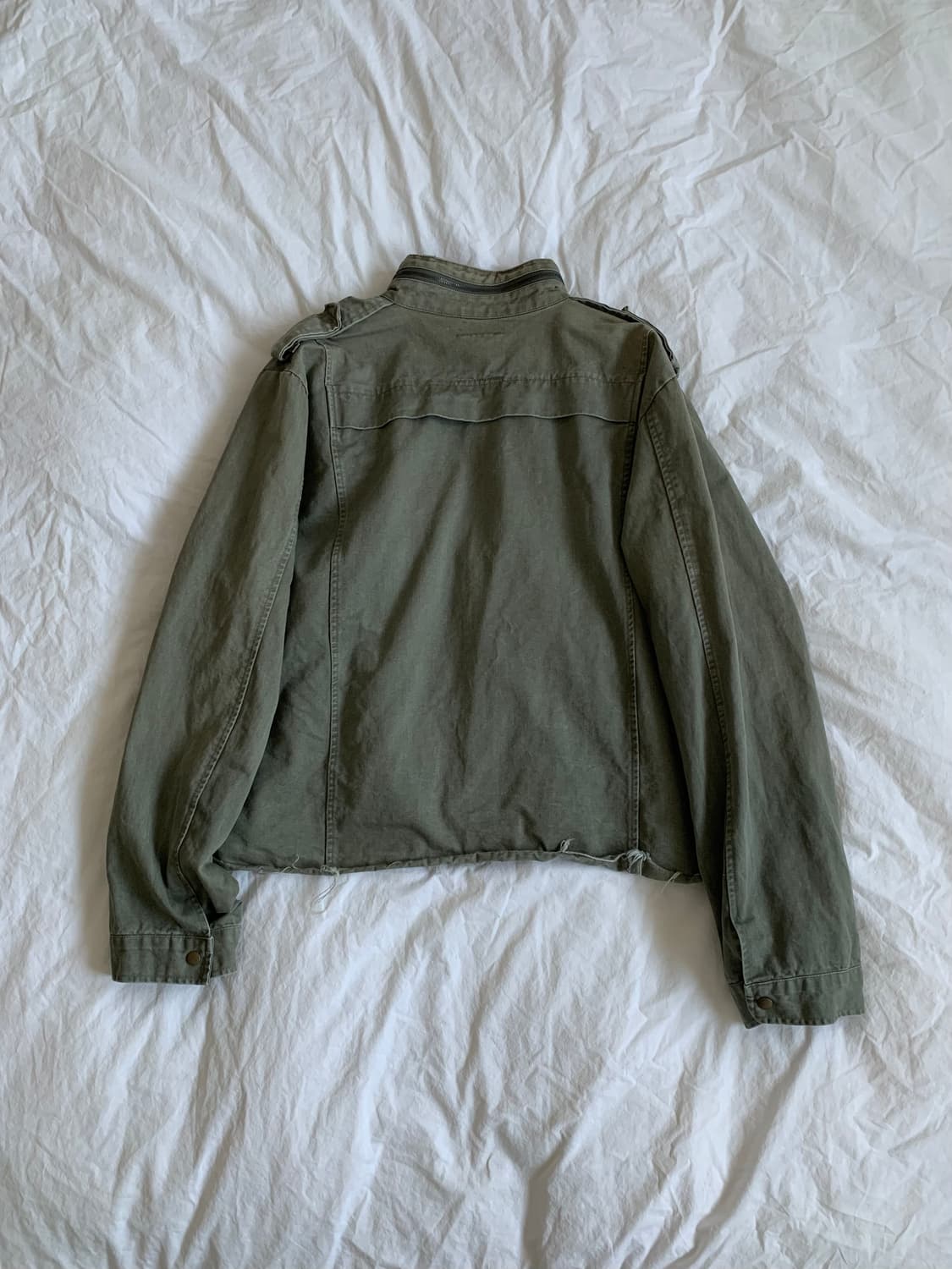 카키 포켓 자켓 상품이미지8