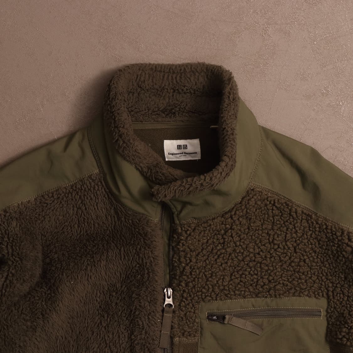 유니클로X엔지니어드 가먼츠 플리스 집업자켓 A1452 상품이미지2