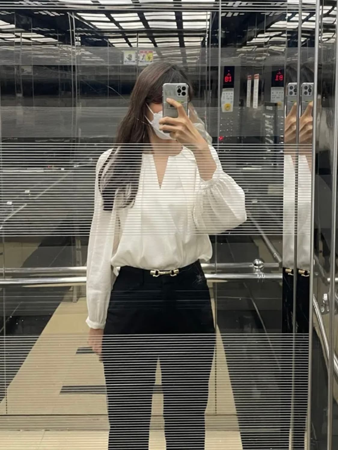 킨더살몬 블라우스 상품이미지1