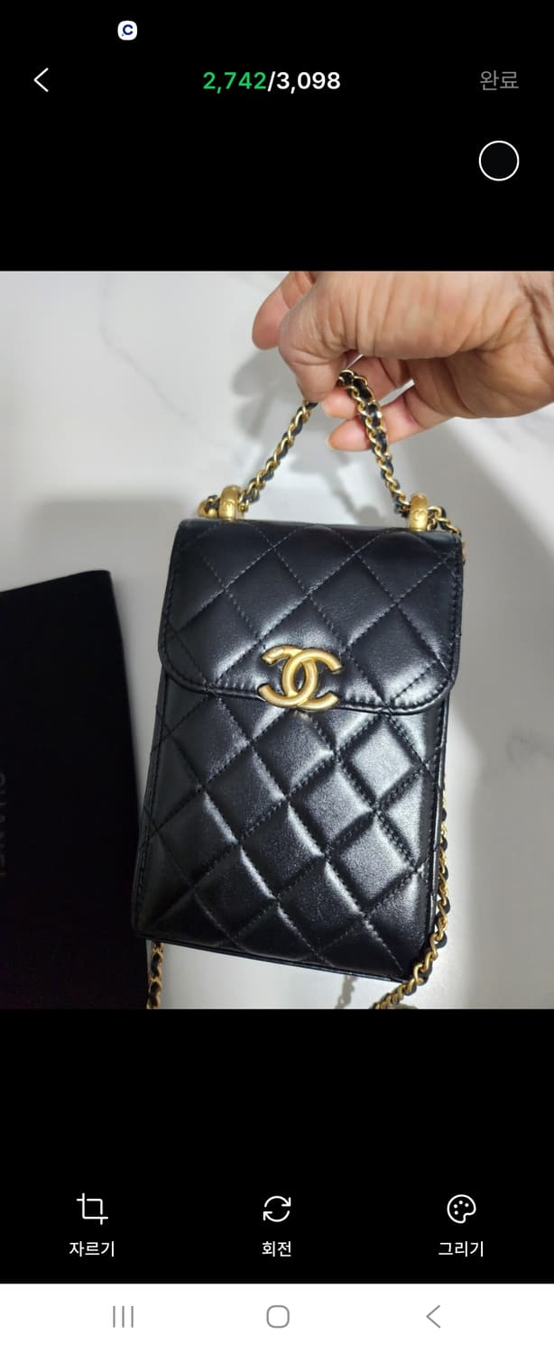 샤넬 줄조정 공방 폰홀더백/ 완전 급처! 상품이미지1