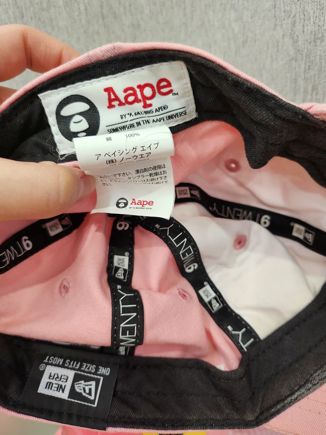 Aape x New Era ball cap  상품이미지4