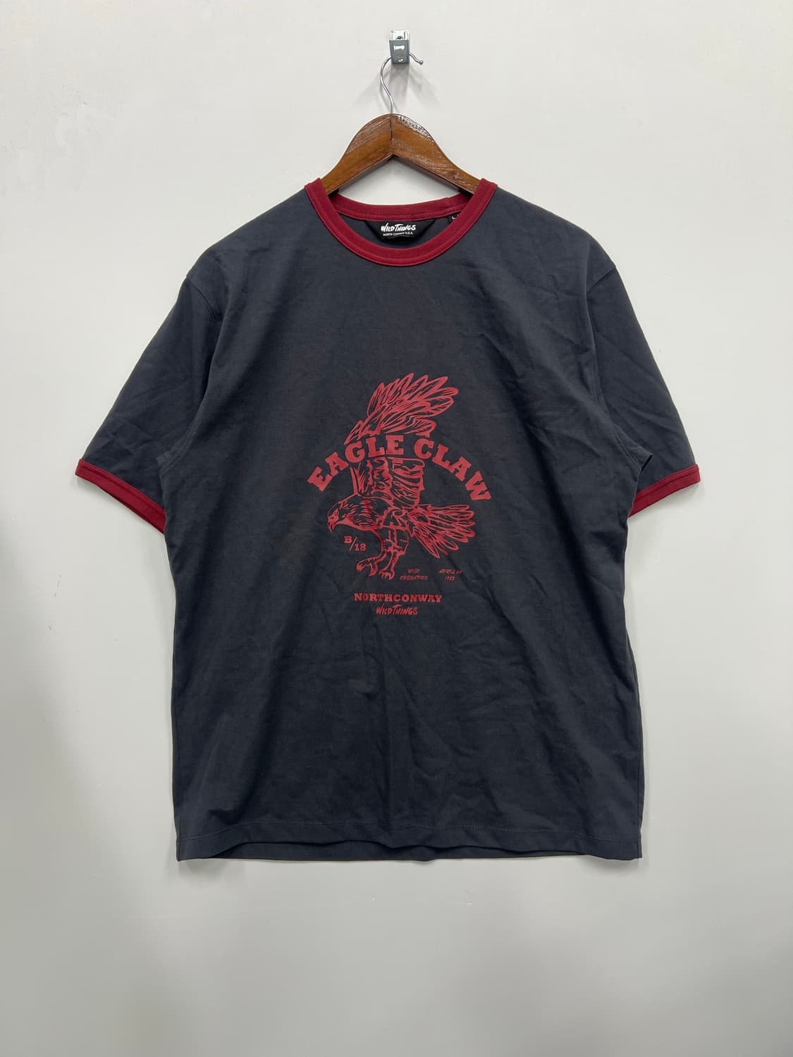 WILD THINGS 블랙 반팔티  상품이미지4