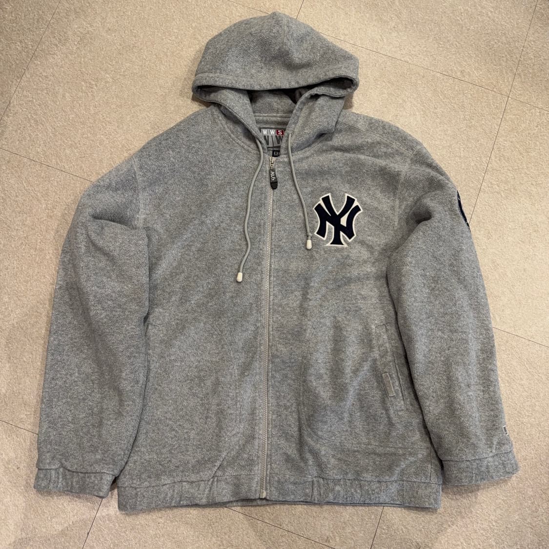 WWS 플리스 후드 집업 상품이미지1