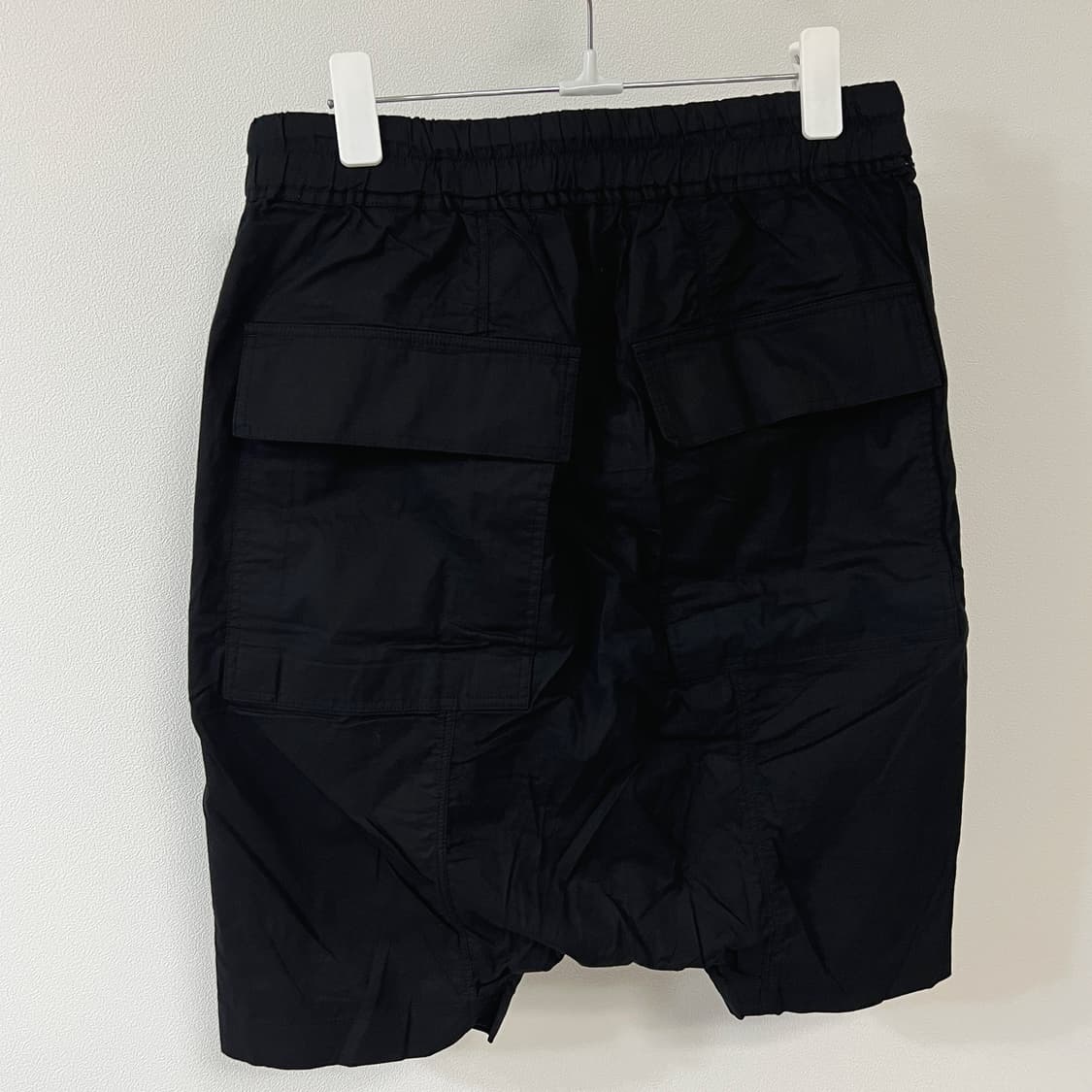 릭오웬스 16SS "CYCLOPS" Anthem 카고 쇼츠 반바지 블랙 상품이미지6