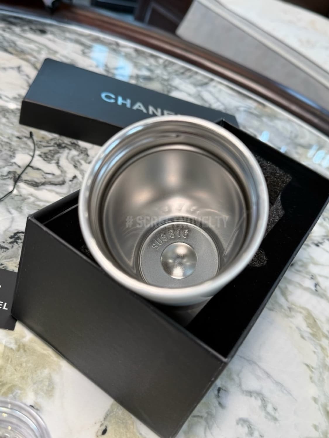 샤넬 뷰티 100주년 기념 한정판 보틀  텀블러 풀박스 무료배송 상품이미지6