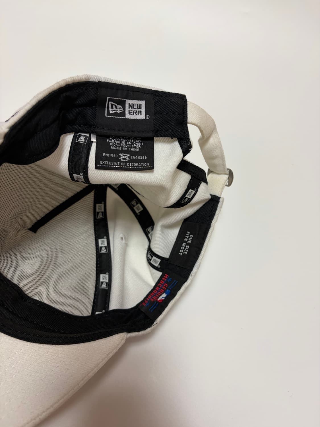 뉴에라 NY 볼캡 화이트 상품이미지6
