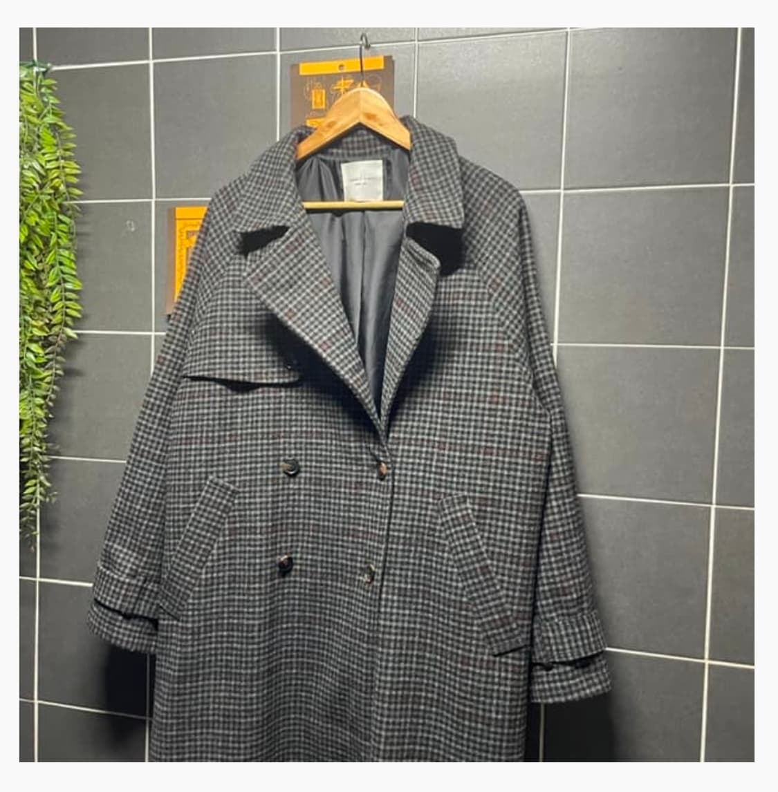 프릭스스토어 울 롱코트 (가슴 62, 총장 116, 팔 76) 상품이미지1