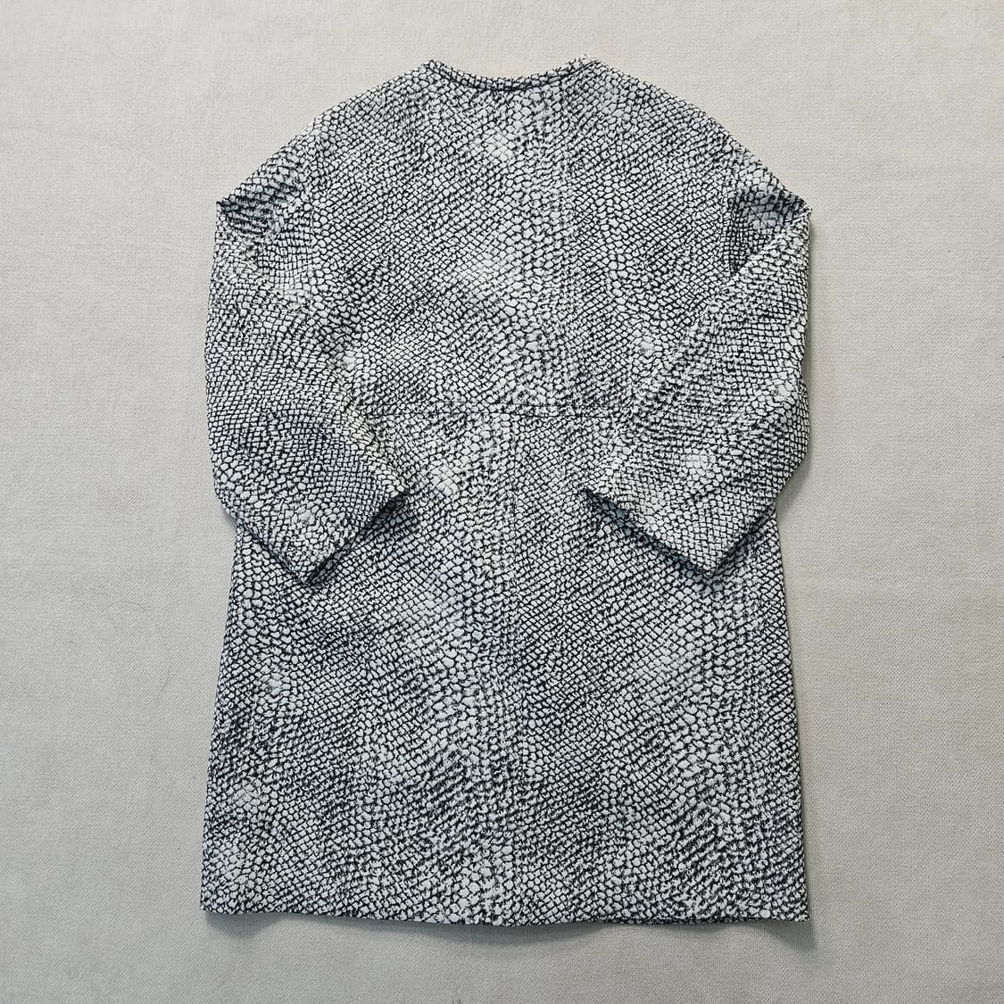 ONE 시슬리 파이톤 카라리스 울 코트 0326Y 상품이미지2