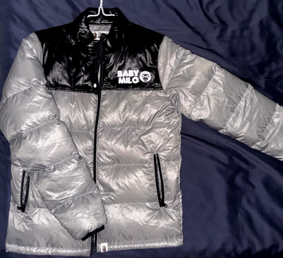 베이프 베이비 마일로 경량패딩 상품이미지1