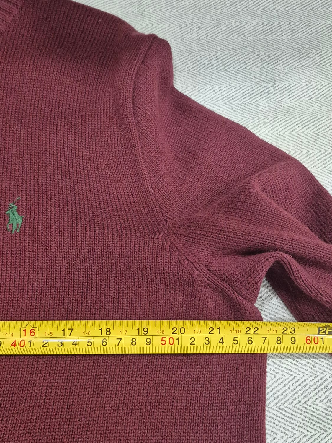 폴로랄프로렌 하프집업 코튼 니트 남성 100사이즈 상품이미지8