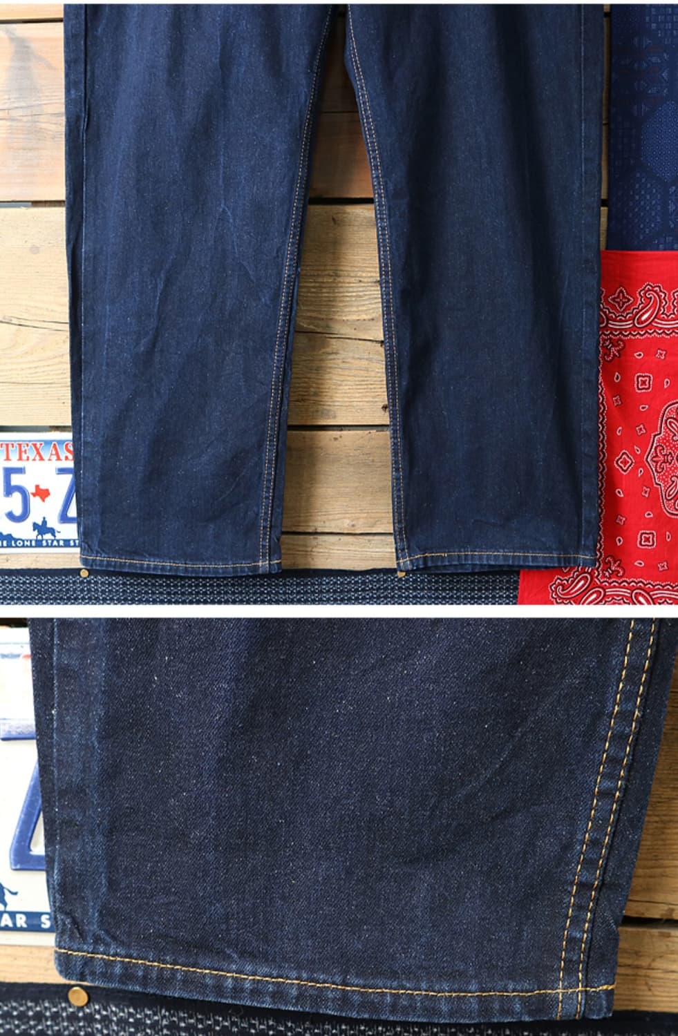 LEVIS 리바이스 550 인디고 진청 빅사이즈 데님 46 빅사이즈 상품이미지4