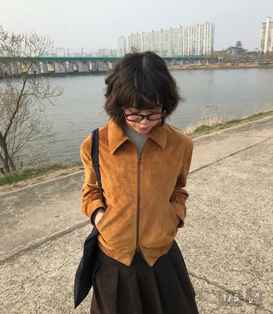 노이어 포 우먼 스웨이드 코치 블루종 상품이미지5