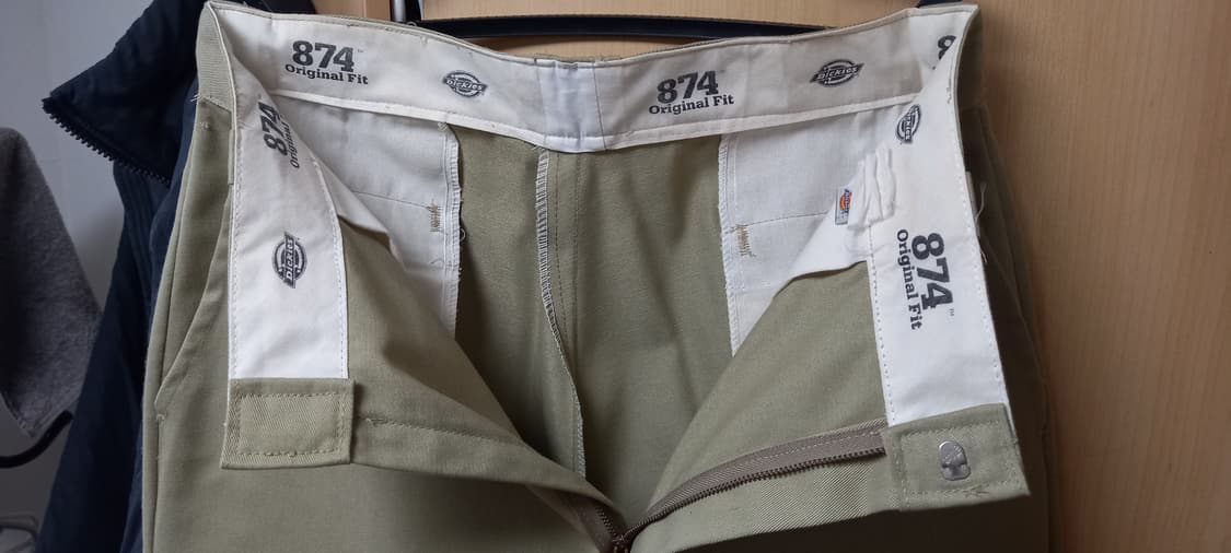 두벌 디키즈 874 카고 워크팬츠 다크네이비 카키 33 32 상품이미지7