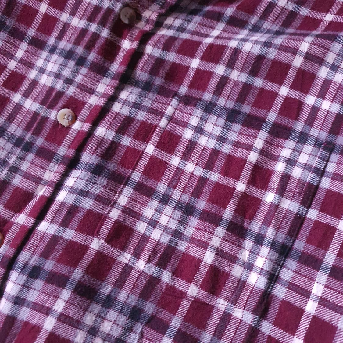 미국 수입 플란넬 체크 셔츠 no.9 상품이미지4