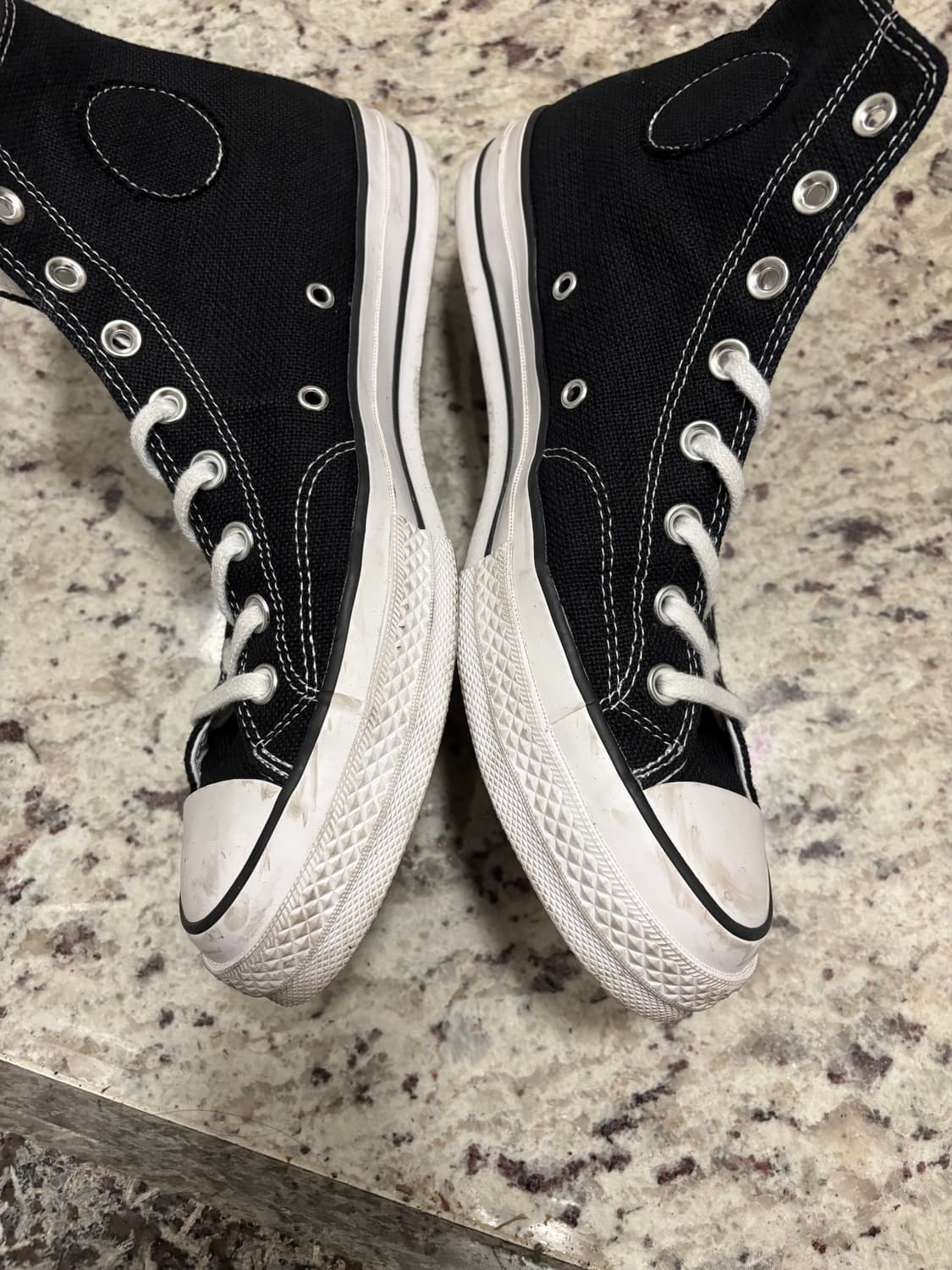 컨버스 x 스투시 척 70 하이 블랙 285 사이즈 상품이미지4