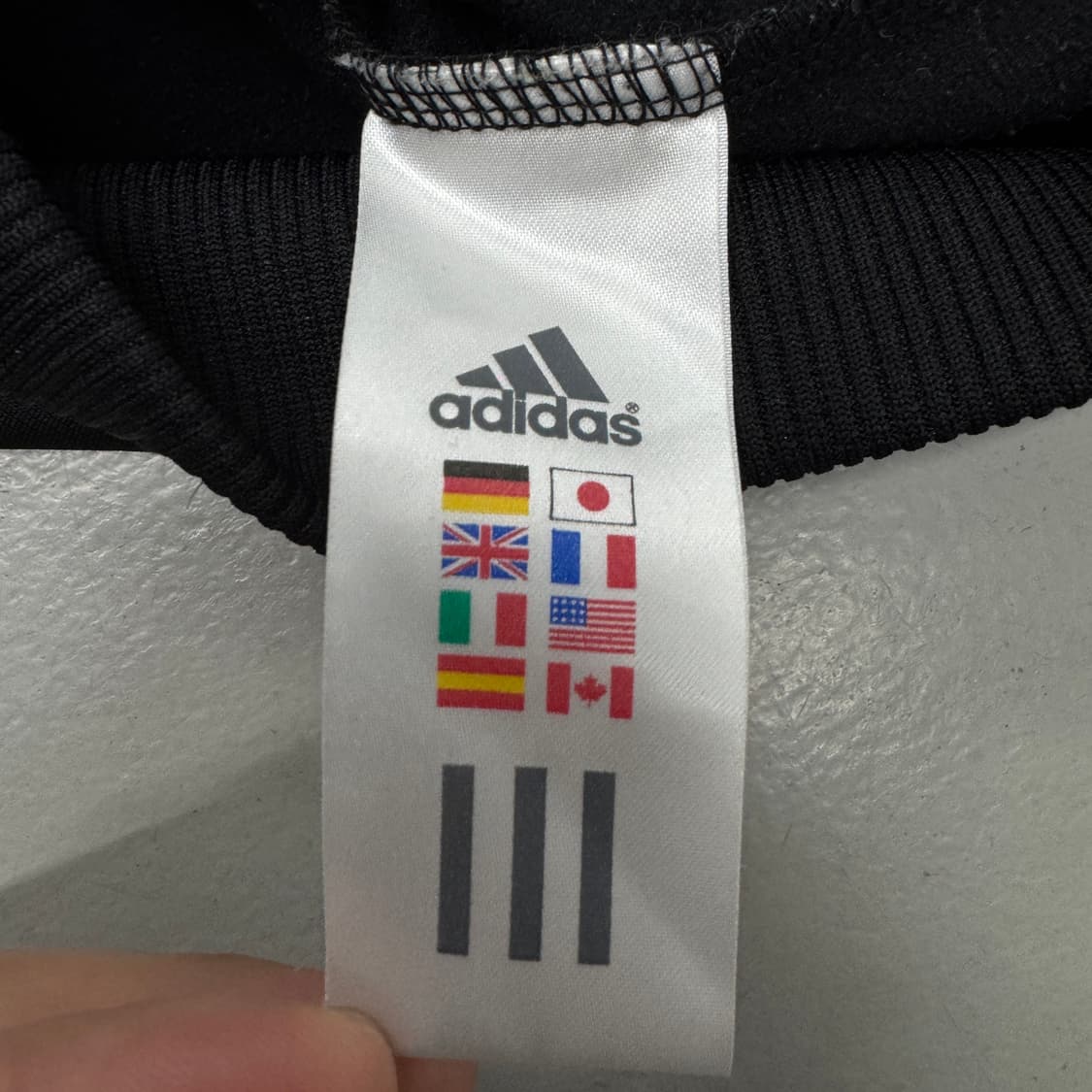 아디다스 00s 삼선 후드 져지 검노 상품이미지6