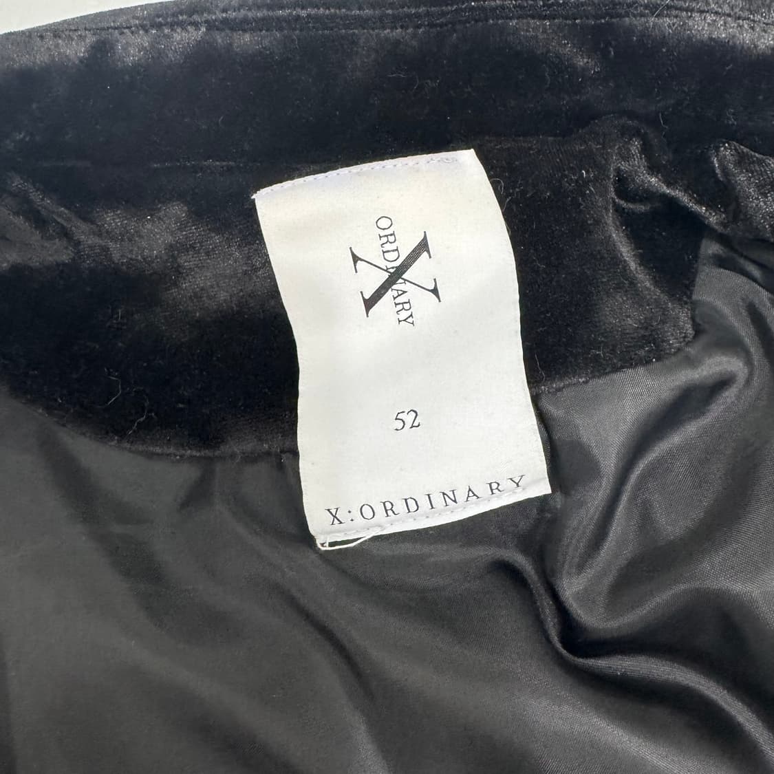 X:ORDINARY(엑스오디너리) 벨벳 자켓 판매합니드 상품이미지3