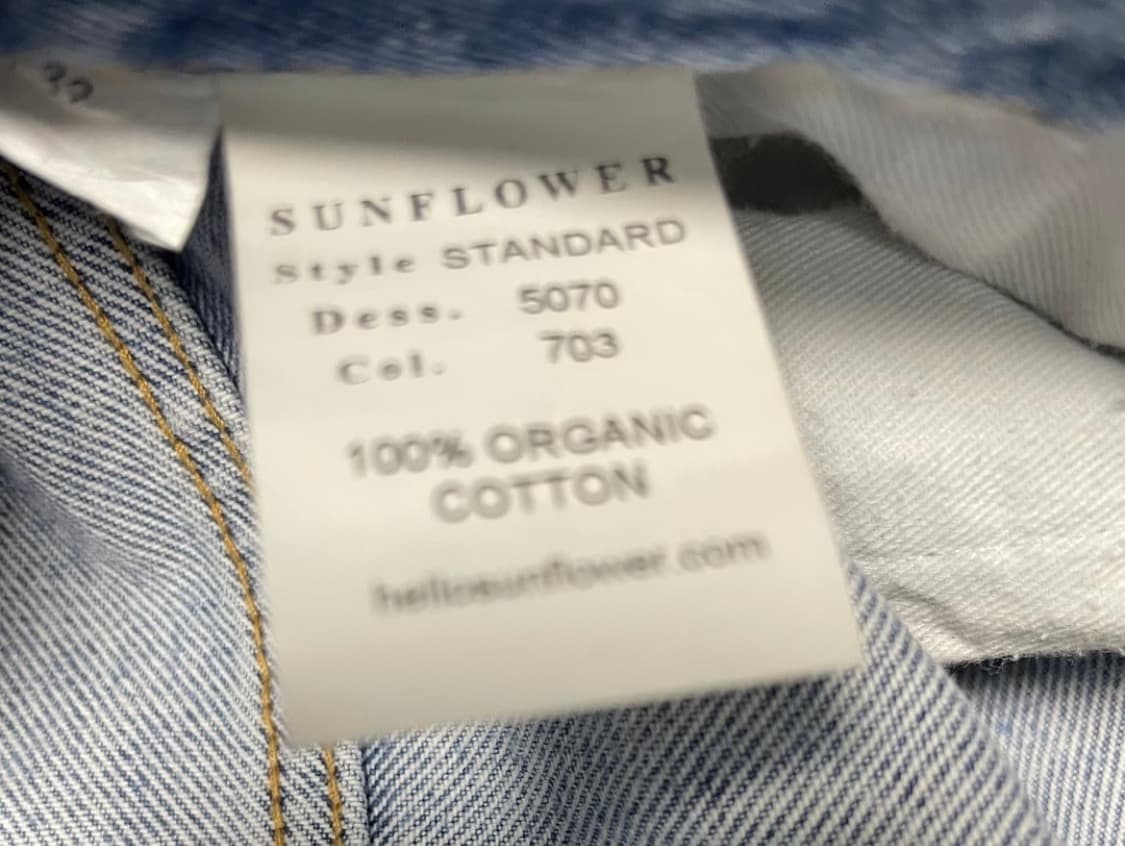 Sunflower - 스탠다드 데님 (30/32) 상품이미지4