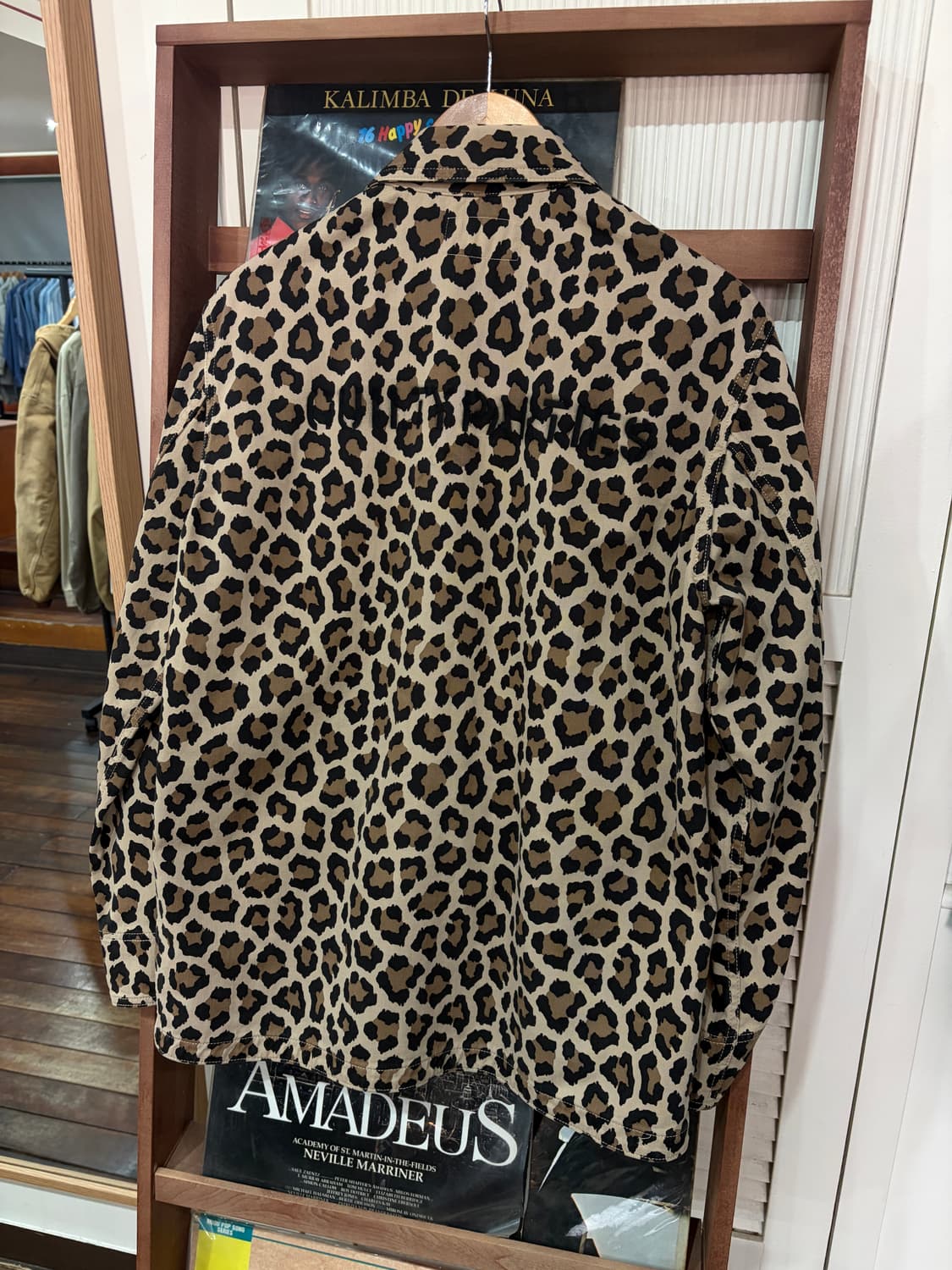 Wacko maria 레오파트 커버올 워크 자켓 상품이미지5