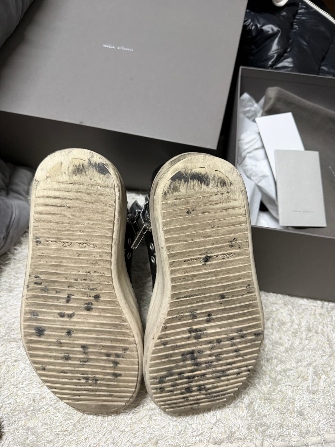 릭오웬스 메가 범퍼 스니커즈 42사이즈 상품이미지4