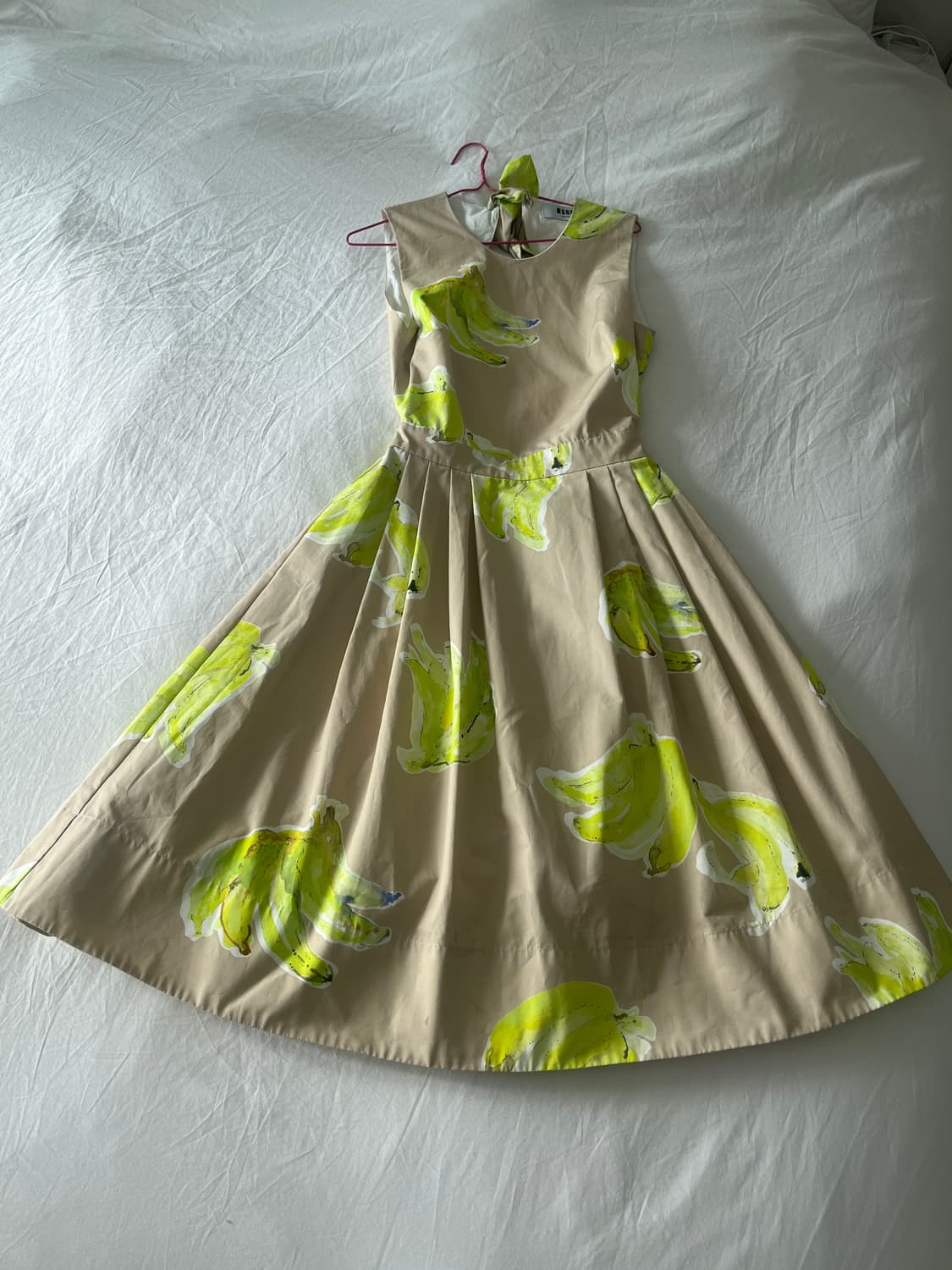 MSGM 바나나패턴 원피스 상품이미지1