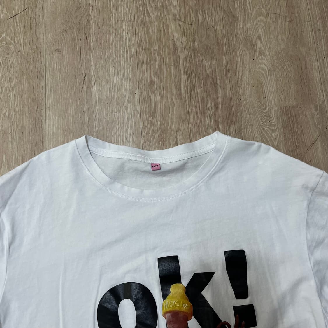 온디드 옥히 OK 유니크 프린팅 오버핏 반팔티 XXXL/115 상품이미지2