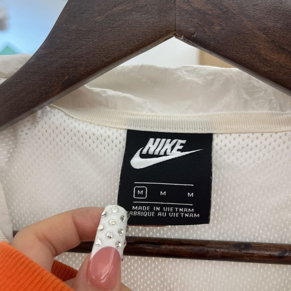 나이키 빈티지 캐주얼 빅스우스 바람막이 자켓 M C10189 상품이미지5