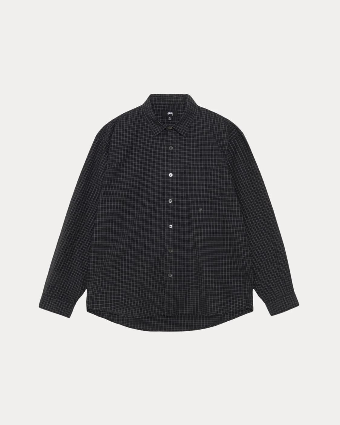 STUSSY STANDARD SHIRT - Mini Check / L 상품이미지1