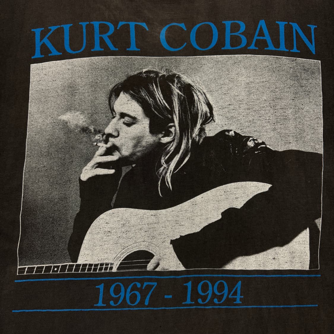 빈티지 90s Kurt Cobain 커트 코베인 메모리얼 티셔츠 상품이미지4