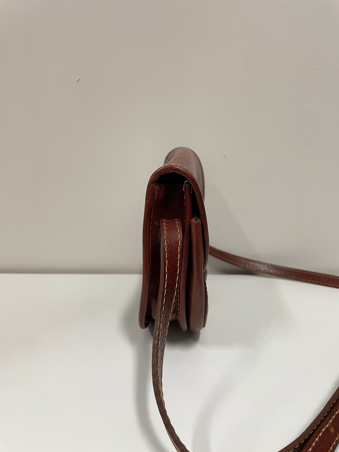 이태리 통가죽 미니 크로스백 상품이미지3