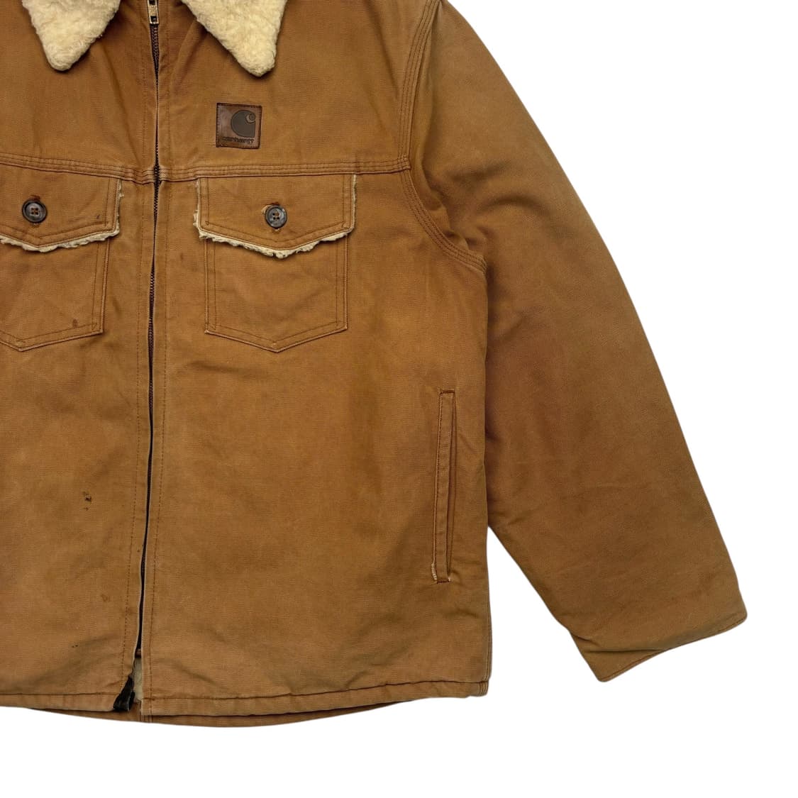 칼하트 마일스 쉐르파 된장 워크 자켓 M 상품이미지3