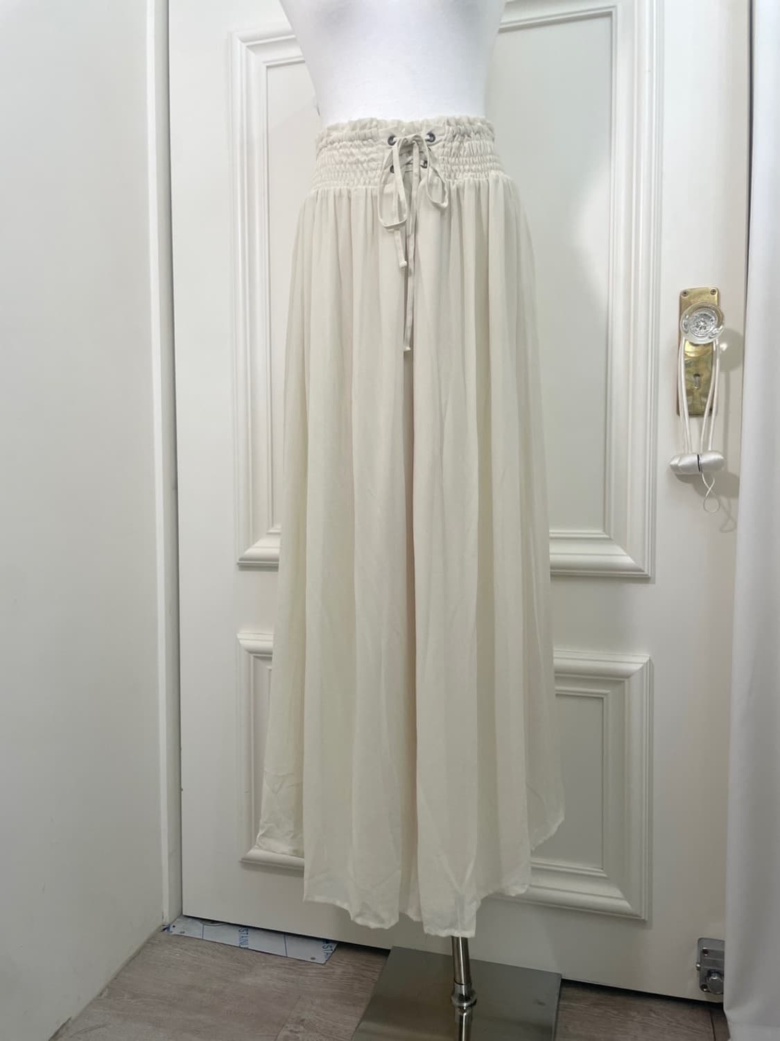 JILL STUART ivory lace-up banding long s 상품이미지6