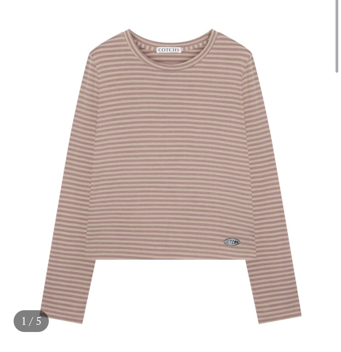 카치스 ANGEL STRIPE LONGSLEEVE 상품이미지1