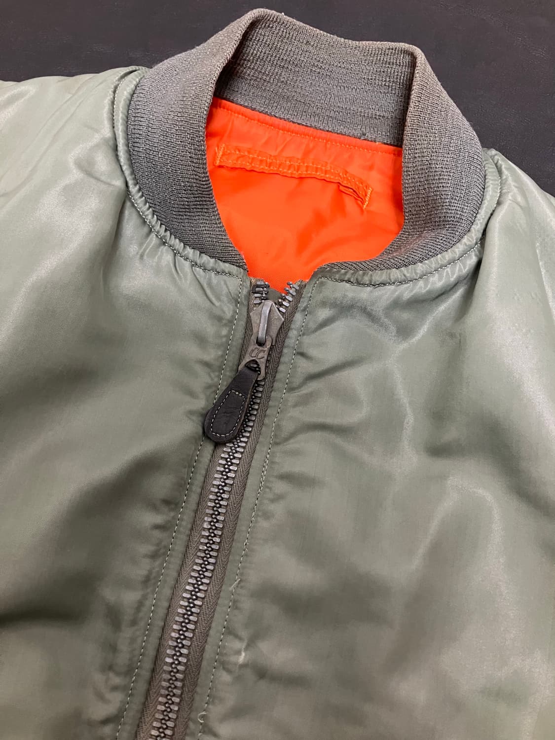 🇺🇸 60s 오리지널 MA-1 CC 크라운 D타입 스카이라인 클로딩  상품이미지3