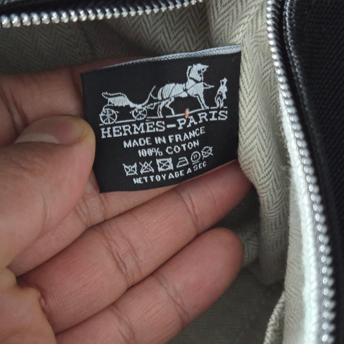 정품] 에르메스 브라이드 어 브랙(Bride-a-Brac) 파우치 - 네 상품이미지6